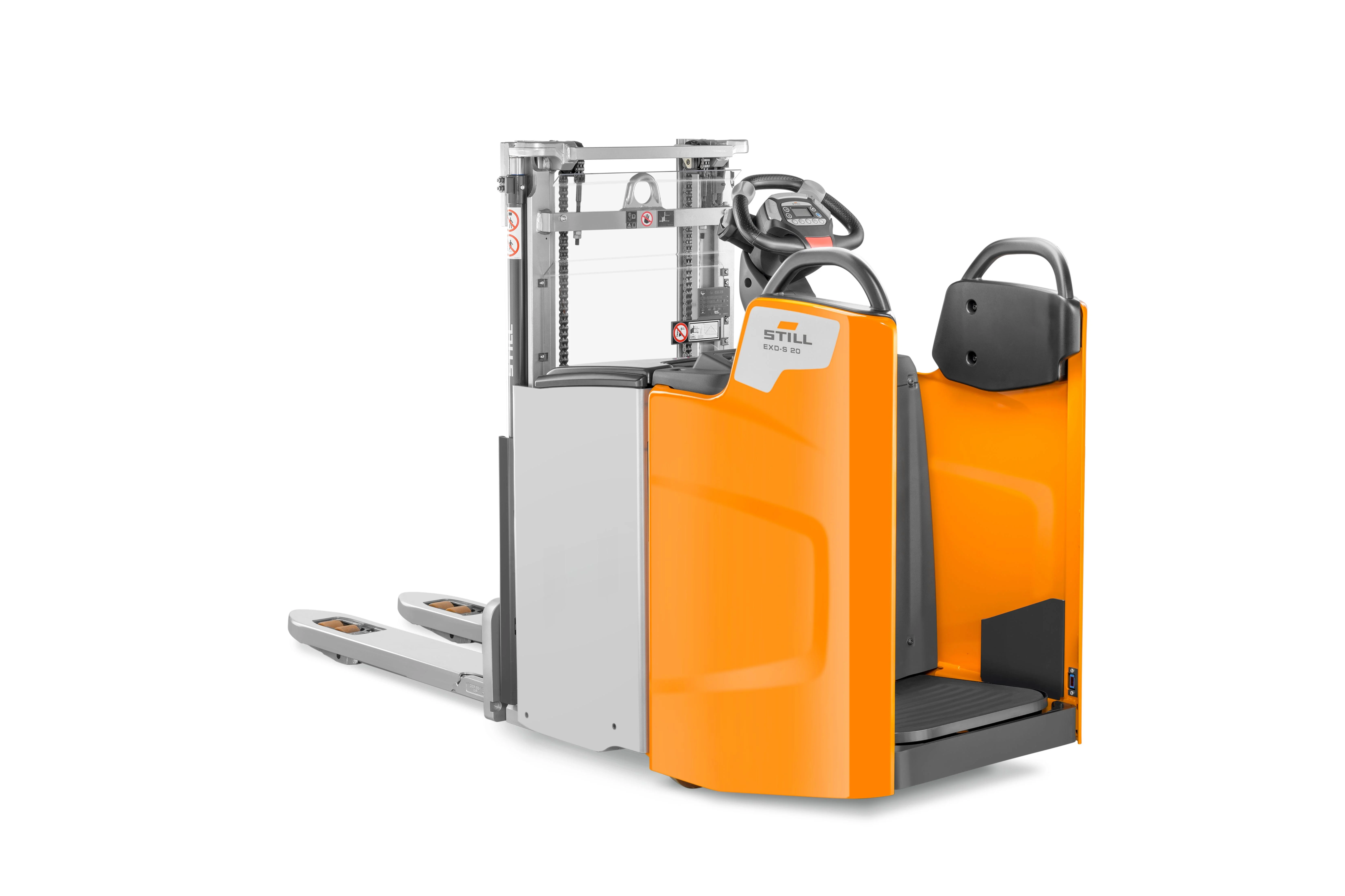 Double gerbeur à conducteur porté debout EXD-S 20 Télé h3=1724 mm - BP de 2025