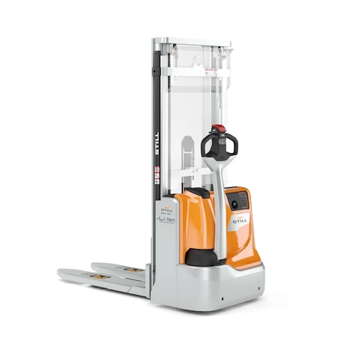 Gerbeur accompagnant EXV 14C Triplex h1=1915 mm h3=4266 mm avec chargeur intégré - BP de 2025